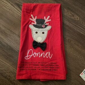 Mud Pie Donner Dish Towel